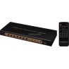 Monacor HDMQS-1044K HDMI splitter 4 kanālu