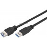 Monacor USBV-302AA USB pagarinātāja vads 1.8m