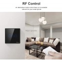 Sonoff T3EU3C-TX viedais Wi-Fi un 433MHz 3 līnijas slēdzis melns