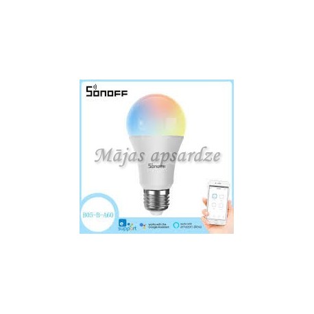 Sonoff B05-B-A60 lampa (drīzumā)