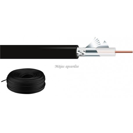 Monacor RG-58 video kabelis 100m
