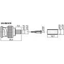 Monacor UG-88/UCR BNC konektors