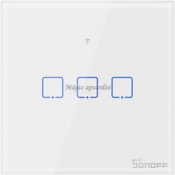 Sonoff T0EU3C-TX viedais 3 gaismu slēdzis balts