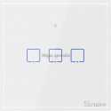Sonoff T0EU3C-TX viedais 3 gaismu slēdzis balts