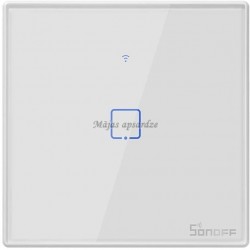 Sonoff T2EU1C-TX viedais Wi-Fi un 433MHz 1 spuldzes slēdzis balts