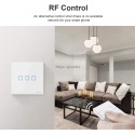 Sonoff T2EU3C-TX balts viedais Wi-Fi un 433MHz 3 spuldžu slēdzis balts